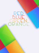 Red Blue Green Orange